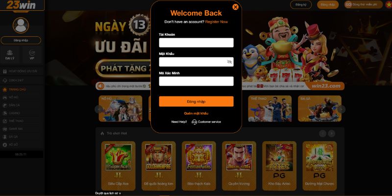 rút tiền 23win được không